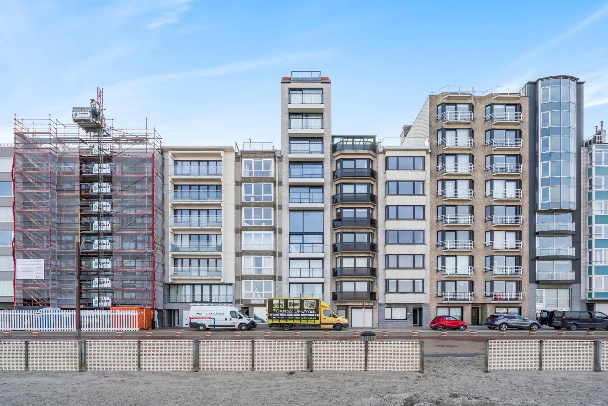 Ontspannen Aan Zee App Met Frontaal Zeezicht - 4P Knokke-Heist Exteriör bild
